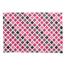 Patrón geométrico rosa púrpura