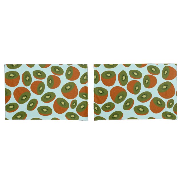 Funda De Cojín Patrón Kiwifruit (Anverso - Set)