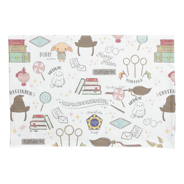 Funda De Cojín Patrón Mágico Pequeño de HARRY POTTER™ (Anverso)