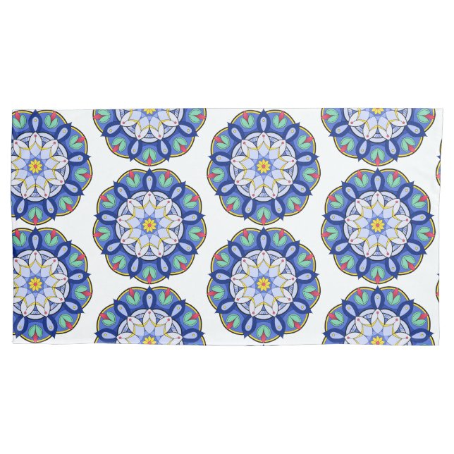 Funda De Cojín Patrón Mandala 01 (Anverso-izquierdo)