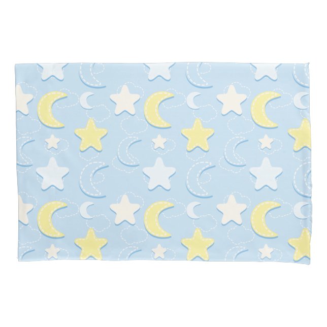 Funda De Cojín Patrón Moon & Stars (Anverso)