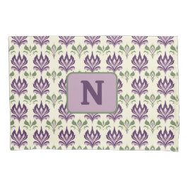 Funda De Cojín Patrón motif de Lily Ornamental