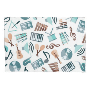 Funda De Cojín Patrón musical