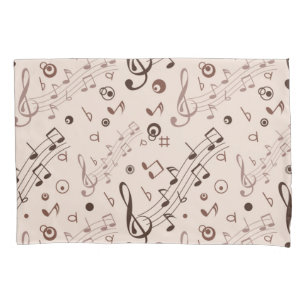 Funda De Cojín Patrón musical