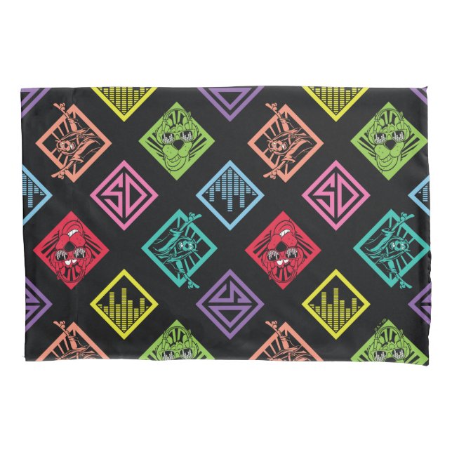 Funda De Cojín Patrón Scooby-Doo de DJ (Anverso)