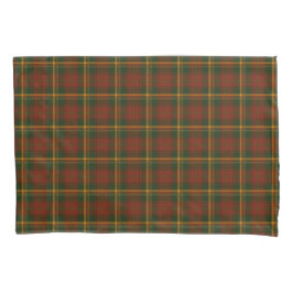 Funda De Cojín Patrón Tartán Nacional Canadiense de Otoño