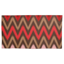 Funda De Cojín Patrón textil colorido con flora intrincada