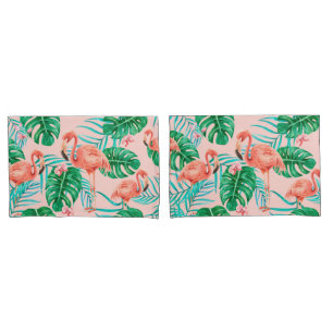 Funda De Cojín Patrón tropical