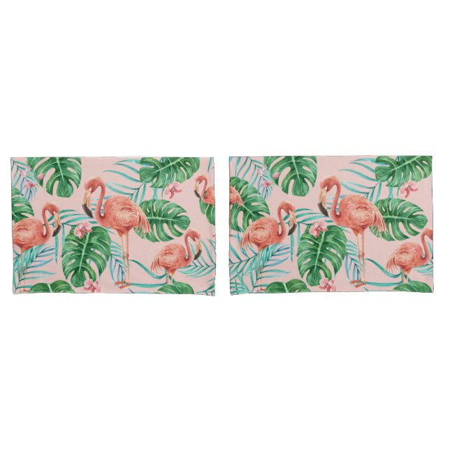 Funda De Cojín Patrón tropical (Anverso - Set)