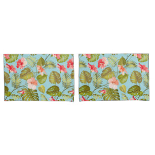 Funda De Cojín Patrón tropical