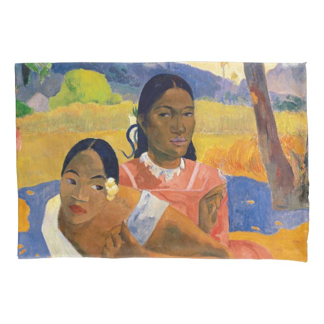 Funda De Cojín Paul Gauguin - ¿Cuándo Te Casarás? (Anverso)