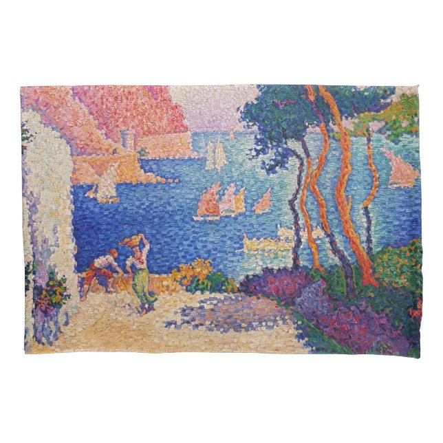 Funda De Cojín Paul Signac - Cabo de Noli (Anverso)