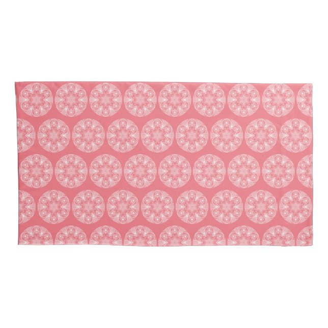 Funda De Cojín Peach Mandala (Reverso-derecho)