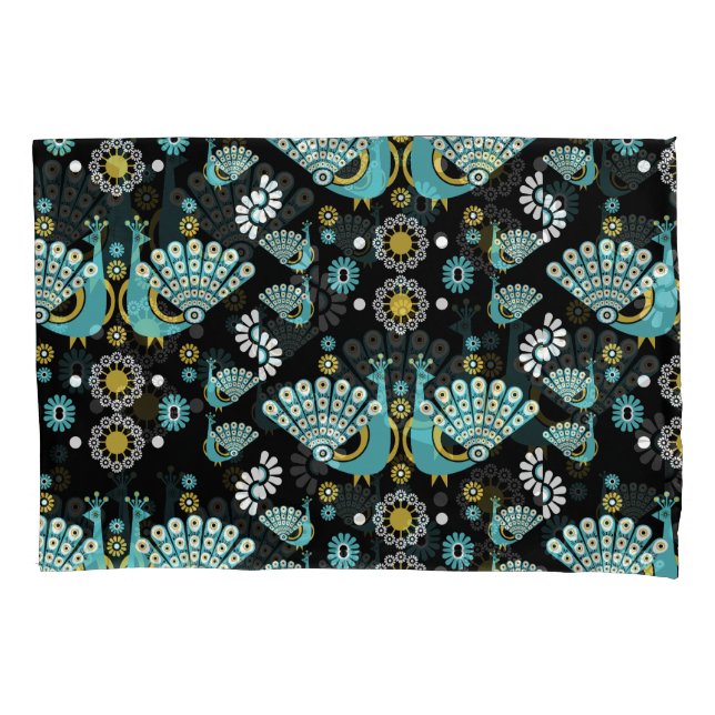 Funda De Cojín Peacock Art (Anverso)