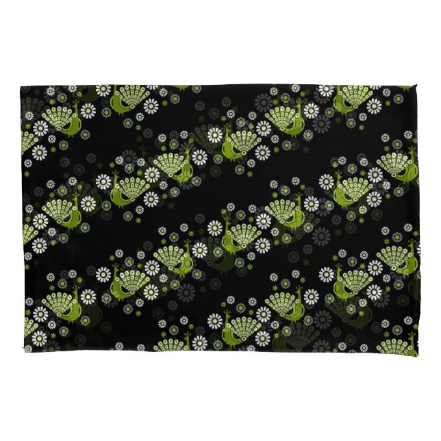 Funda De Cojín Peacock Art (Anverso)