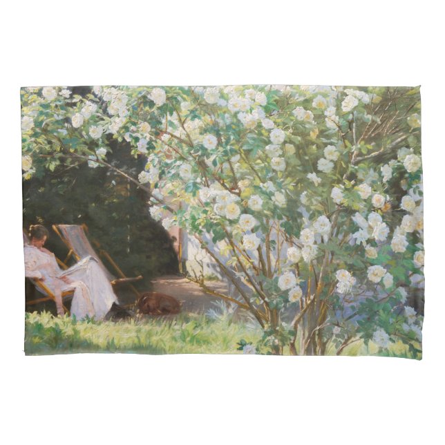 Funda De Cojín Peder Severin Kroyer - Rosas (Anverso)