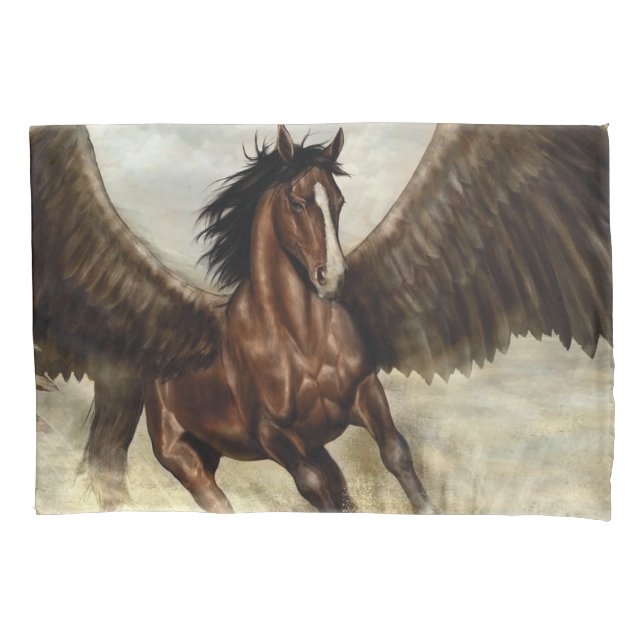 Funda De Cojín Pegaso alado   (Anverso-izquierdo)