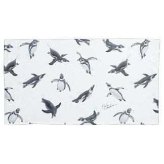 Funda De Cojín Penguin Squadron | Ocean Art Design