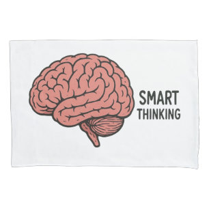 Funda De Cojín Pensar en el poder del cerebro