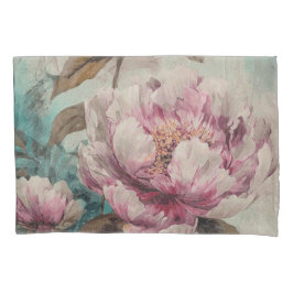 Funda De Cojín Peonies pintados - Pillowcase