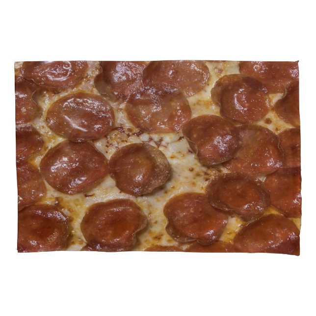 Funda De Cojín Pepperoni Pizza (Anverso)