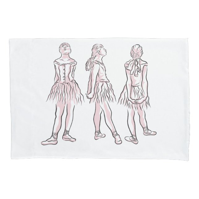 Funda De Cojín Pequeña Bailarina  (Anverso)