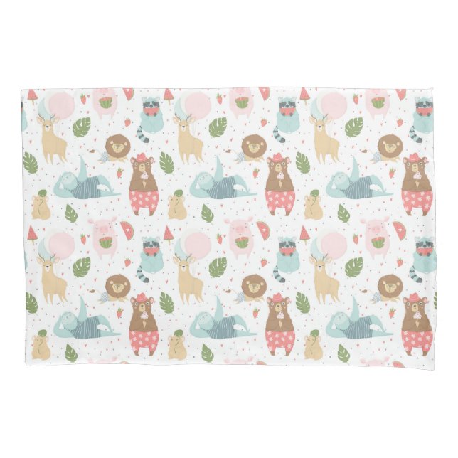 Funda De Cojín Pereza y modelo de los amigos (Anverso-izquierdo)