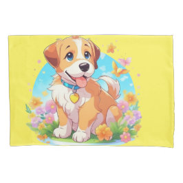 Funda De Cojín Perro de cachorro