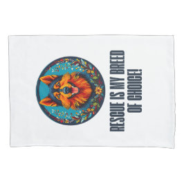 Funda De Cojín Perro de refugio alemán