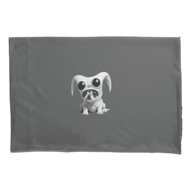 Funda De Cojín Perro extraño gracioso (Anverso)