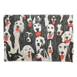 Funda De Cojín Perros de cachorros