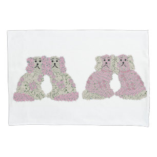 Funda De Cojín Perros de Pink Staffordshire