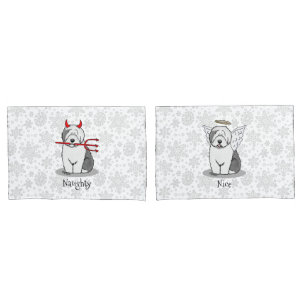 Funda De Cojín Perros ingleses tristes y bonitos (Gris 1)