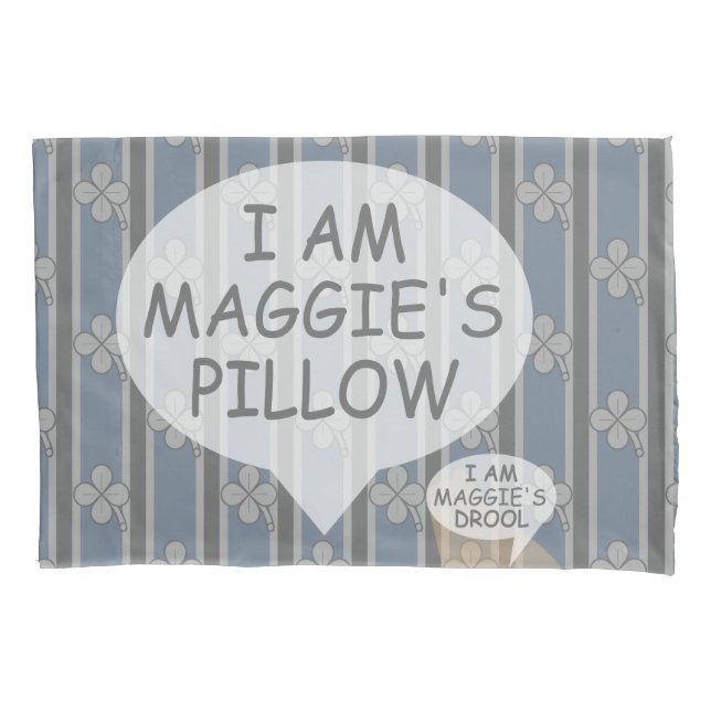 Funda De Cojín Personalizable divertido y divertido 4 Leaf Clover (Anverso)