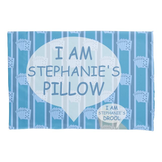 Funda De Cojín Personalizable divertido y divertido Royal Flush (Anverso)