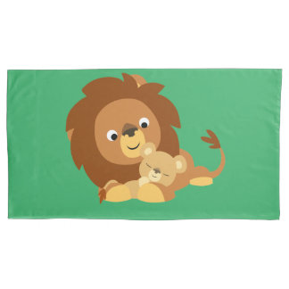 Funda De Cojín Personalizado Amante De Tía, León, Papá Y Tía