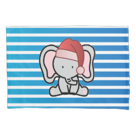 Funda De Cojín Personalizado Azul Nombra Niño Primera Navidad 202