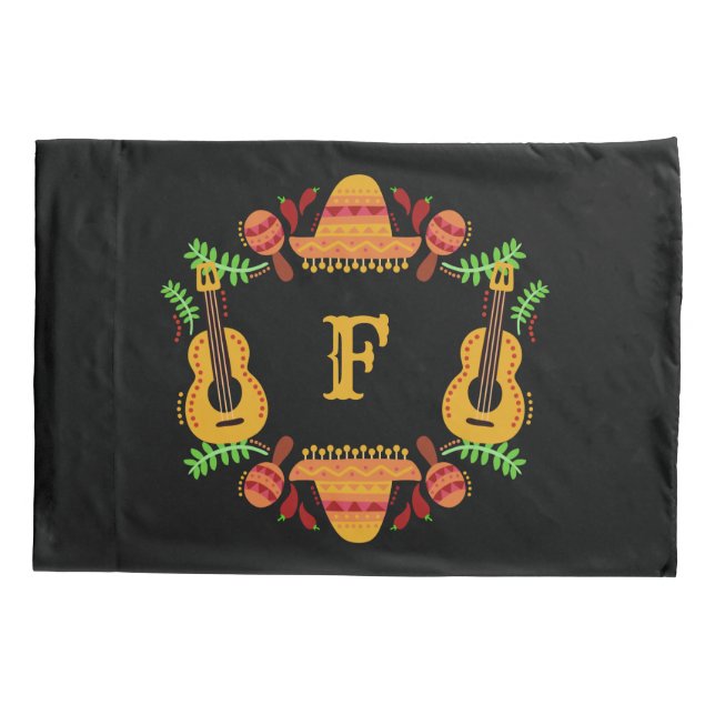 Funda De Cojín Personalizado de artículos mexicanos monografías (Reverso)