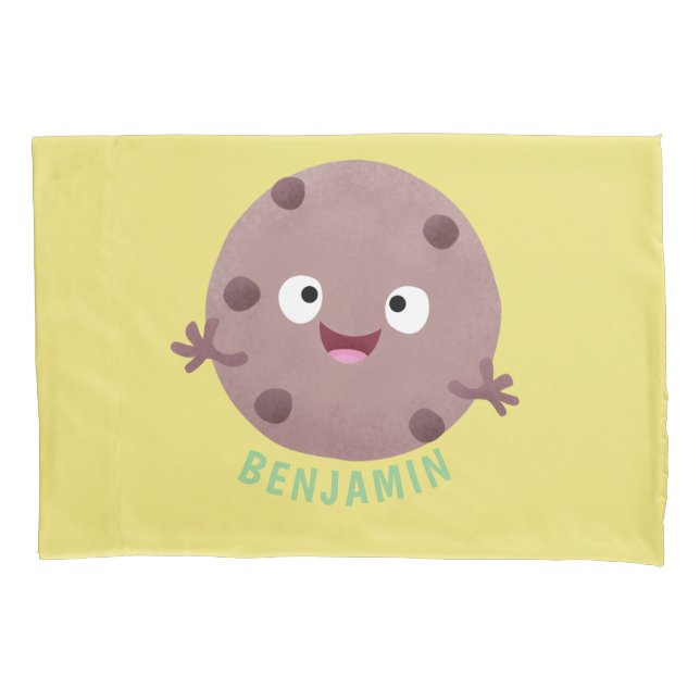 Funda De Cojín Personalizado de galleta de chocolate inteligente (Anverso)