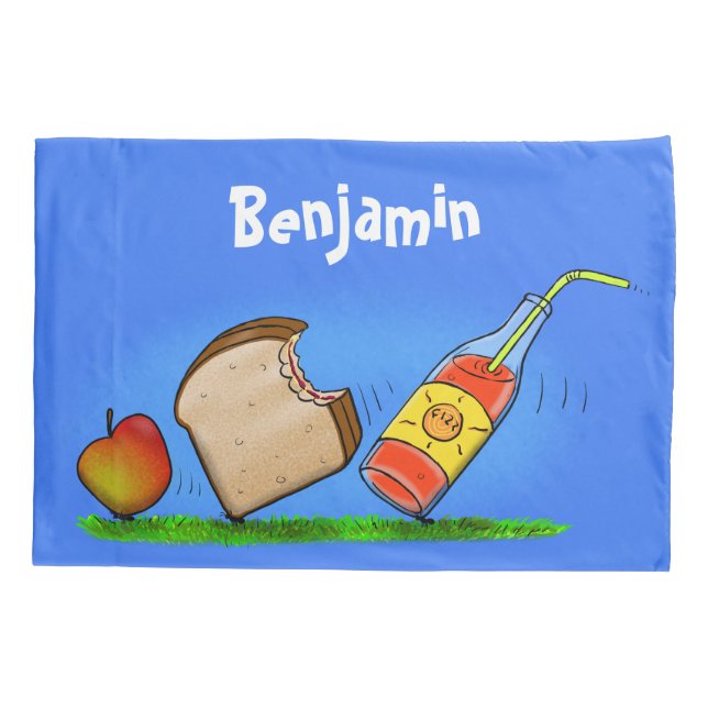Funda De Cojín Personalizado de hormigas divertidas (Reverso)