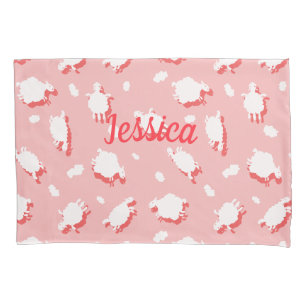 Funda De Cojín Personalizado de nubes y nalgas (rosadas)