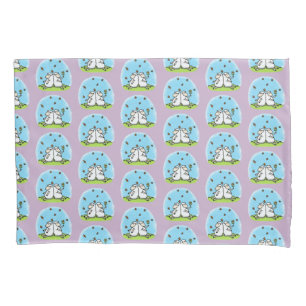 Funda De Cojín Personalizado de ovejas y mariposas