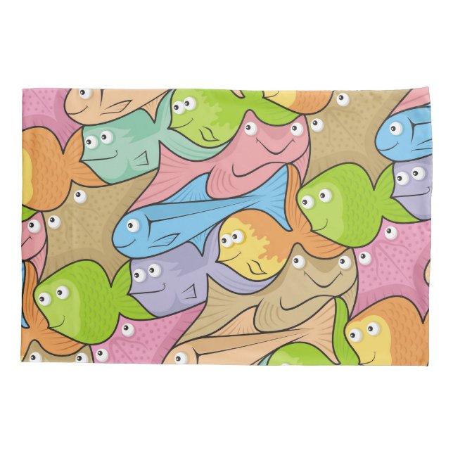 Funda De Cojín Personalizado de pescado (Reverso)