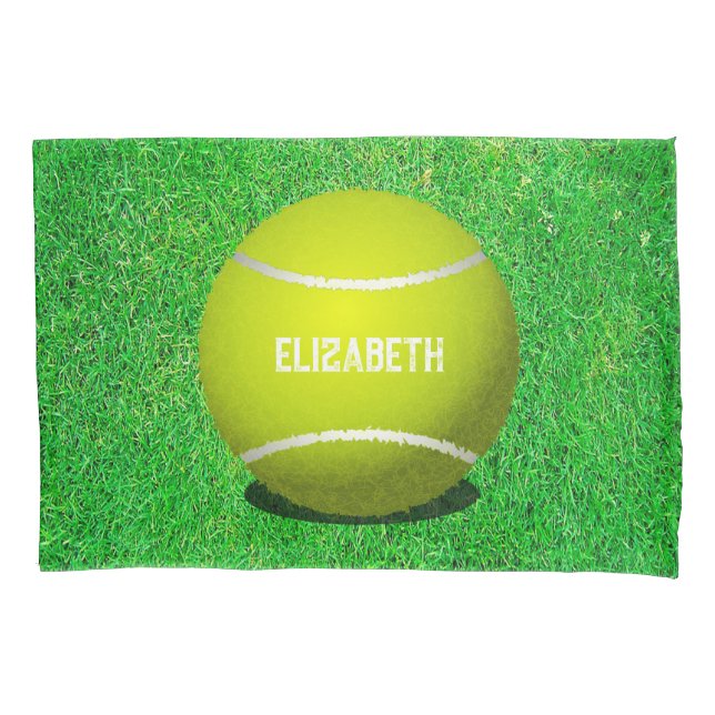 Funda De Cojín Personalizado de tenis Ball Pillow (Anverso)