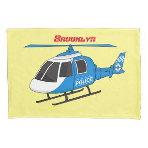 Funda De Cojín Personalizado del helicóptero del helicóptero del