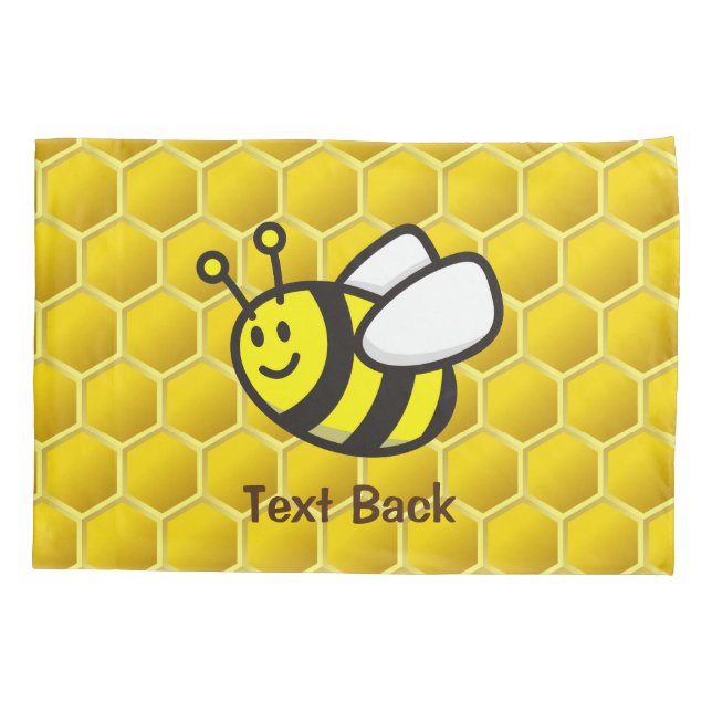 Funda De Cojín Personalizado Honeybee (Reverso)