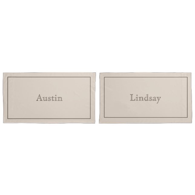 Funda De Cojín Personalized pillow case (Anverso - Set)