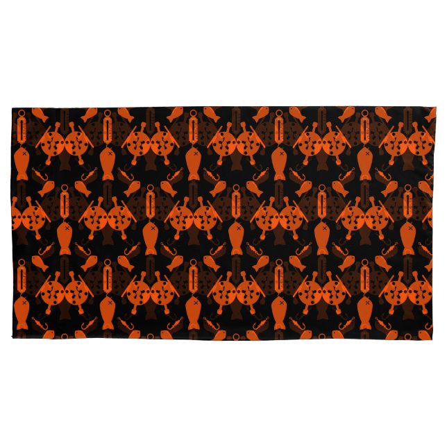 Funda De Cojín Pesca de salmón Alaska (Anverso-izquierdo)