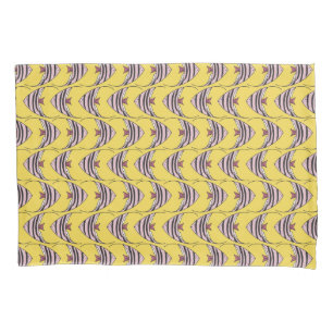 Funda De Cojín Pescado de ángel amarillo brillante