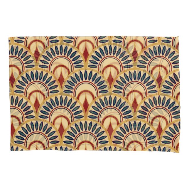 Funda De Cojín Pescado Egipcio Escala: Motif sin Mar. (Anverso)